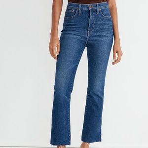 Madewell Cali Demi-Boot Jeans in Smithley Wash - Size 27